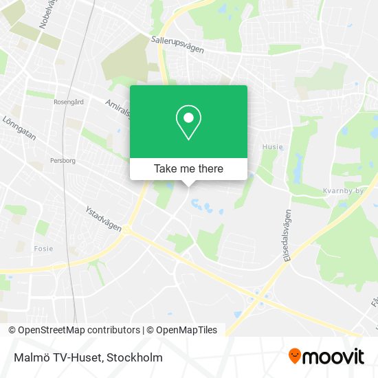 Malmö TV-Huset map