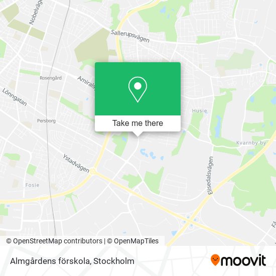 Almgårdens förskola map