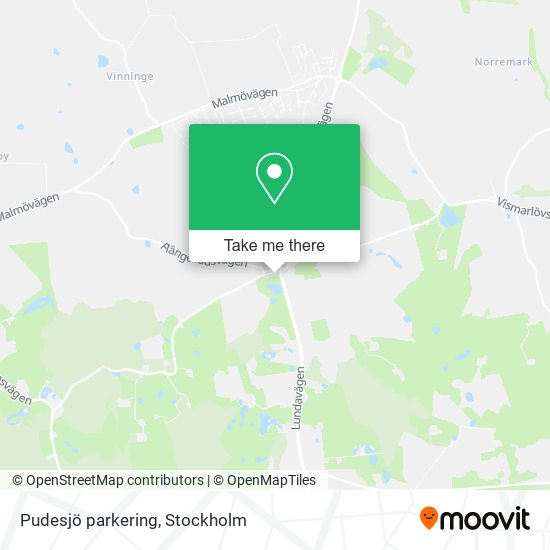 Pudesjö parkering map