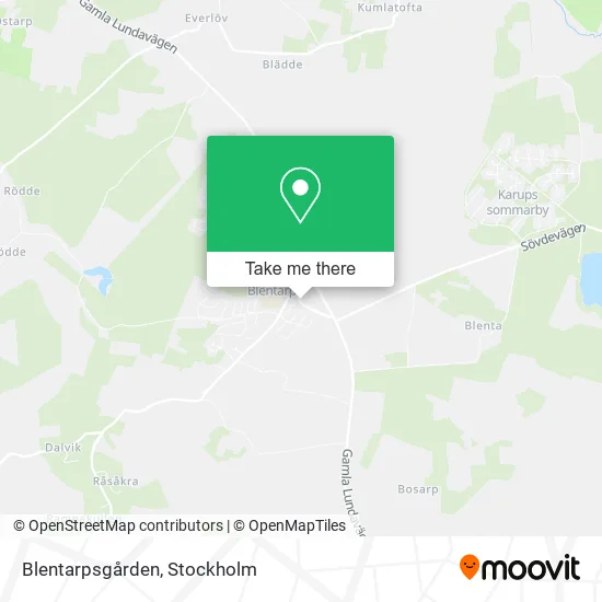 Blentarpsgården map