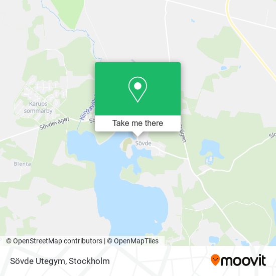 Sövde Utegym map