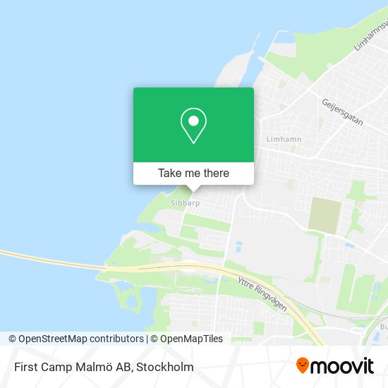 First Camp Malmö AB map