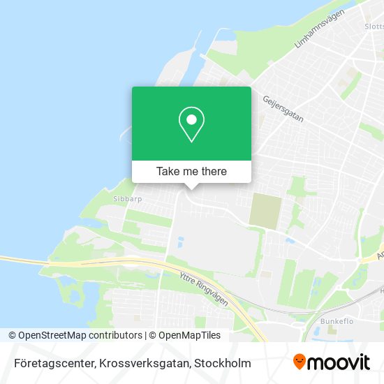 Företagscenter, Krossverksgatan map