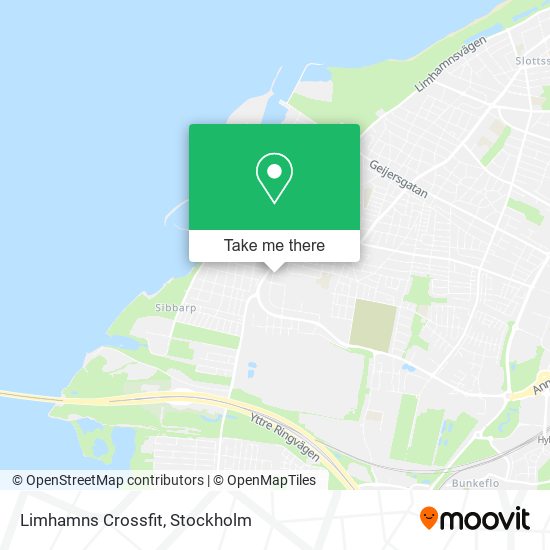 Limhamns Crossfit map