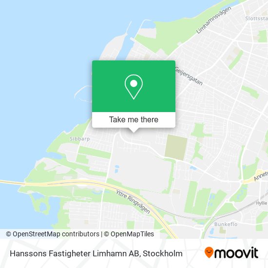Hanssons Fastigheter Limhamn AB map