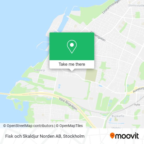 Fisk och Skaldjur Norden AB map