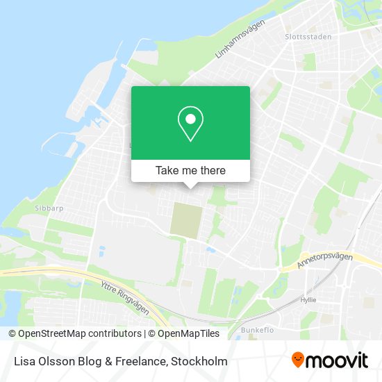 Lisa Olsson Blog & Freelance map