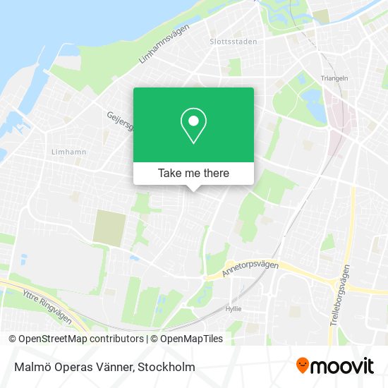 Malmö Operas Vänner map