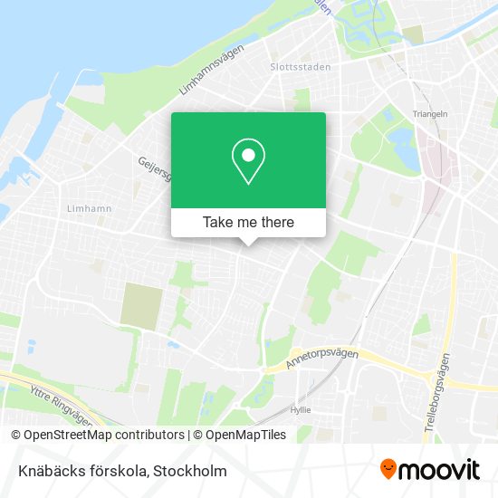 Knäbäcks förskola map