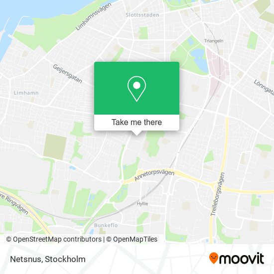 Netsnus map