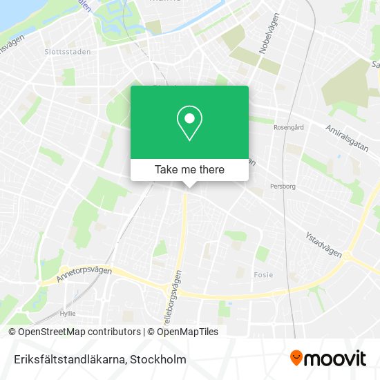 Eriksfältstandläkarna map