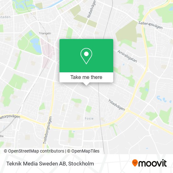 Teknik Media Sweden AB map