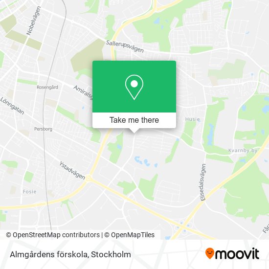 Almgårdens förskola map