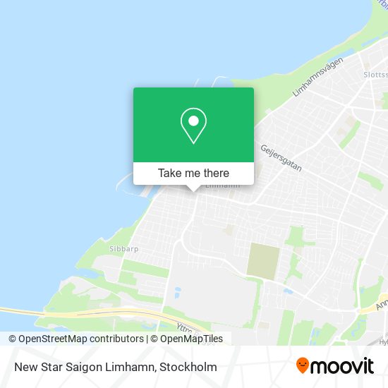 New Star Saigon Limhamn map