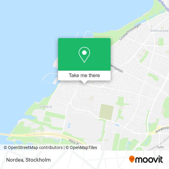 Nordea map