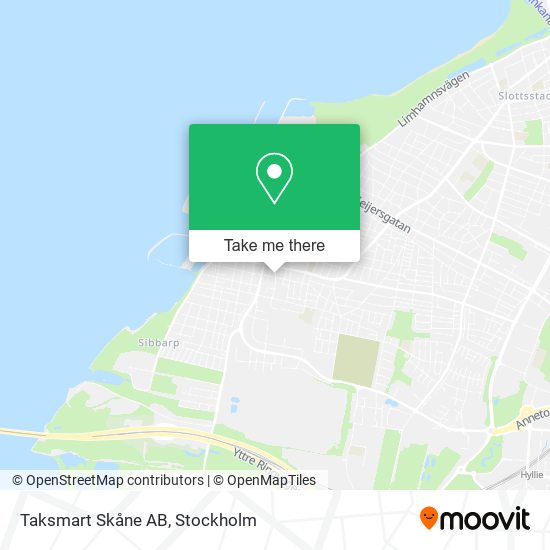 Taksmart Skåne AB map