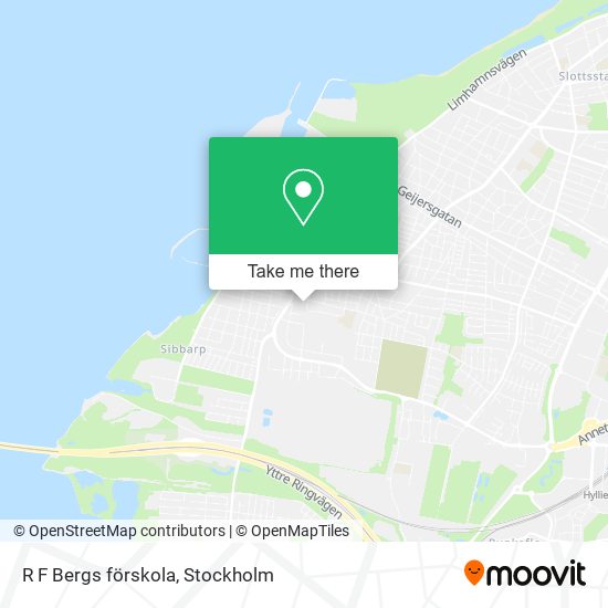 R F Bergs förskola map