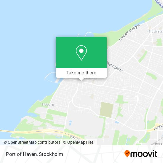 Port of Haven map