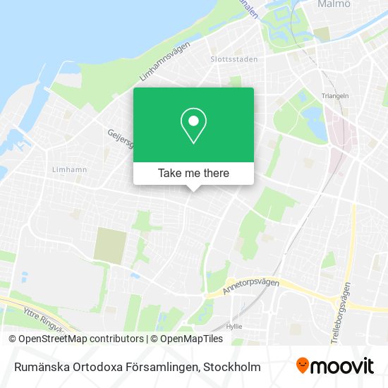 Rumänska Ortodoxa Församlingen map