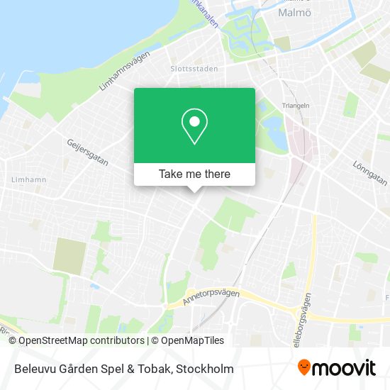 Beleuvu Gården Spel & Tobak map