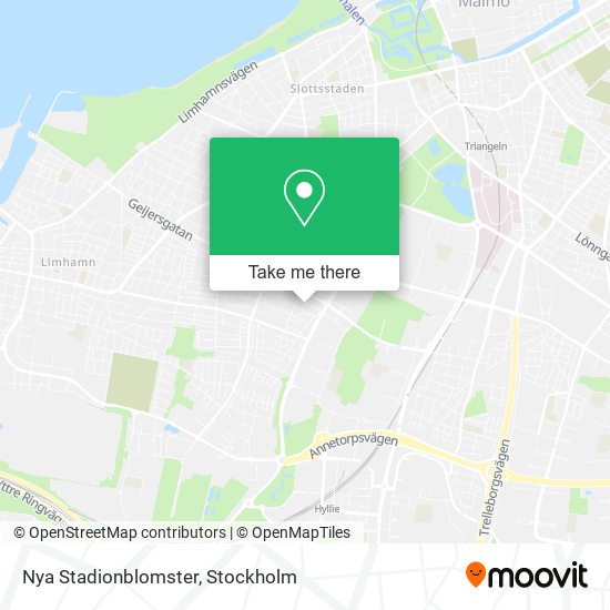 Nya Stadionblomster map