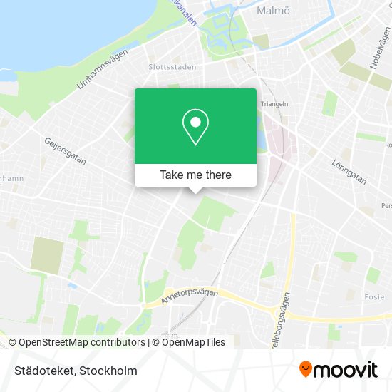 Städoteket map