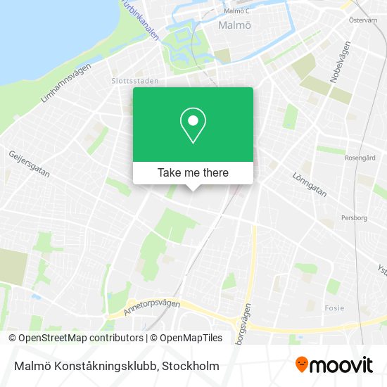 Malmö Konståkningsklubb map