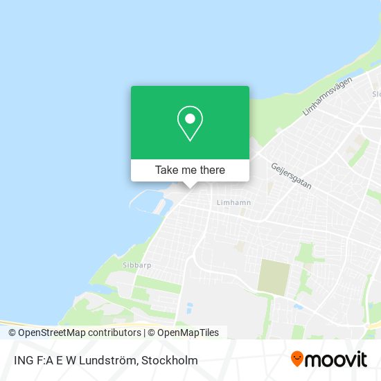 ING F:A E W Lundström map