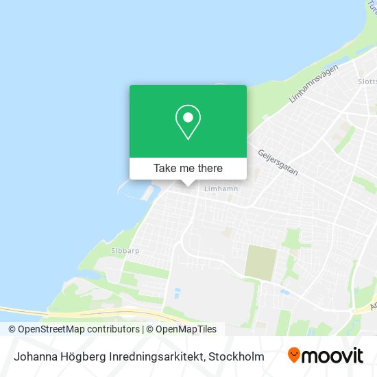 Johanna Högberg Inredningsarkitekt map