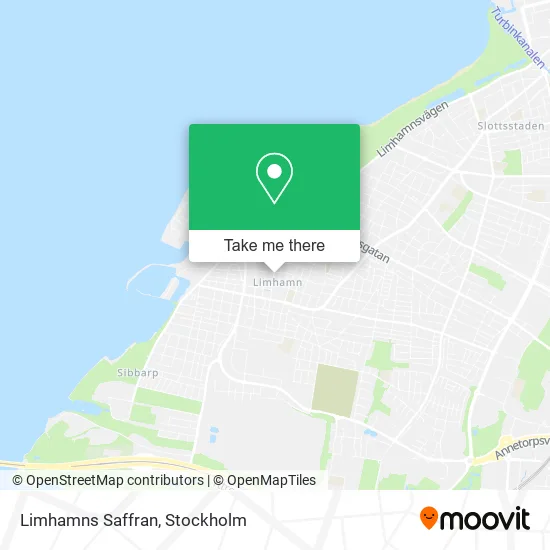 Limhamns Saffran map