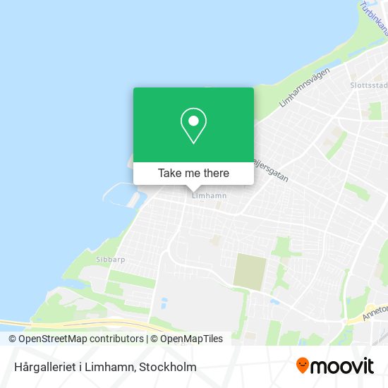 Hårgalleriet i Limhamn map