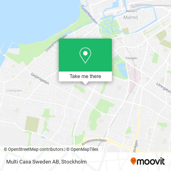Multi Casa Sweden AB map