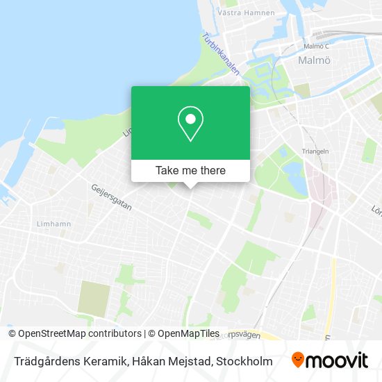 Trädgårdens Keramik, Håkan Mejstad map