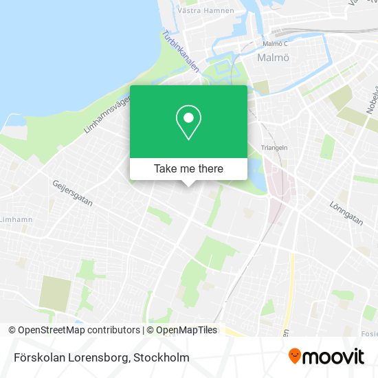 Förskolan Lorensborg map