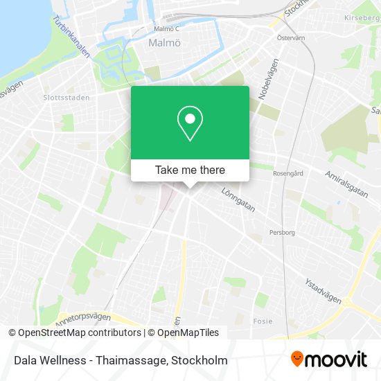 Dala Wellness - Thaimassage map