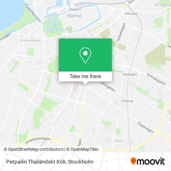 Petpailin Thailändskt Kök map