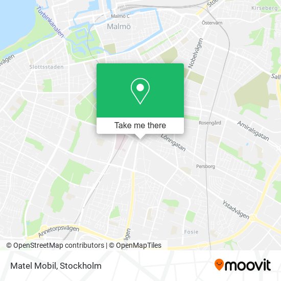 Matel Mobil map