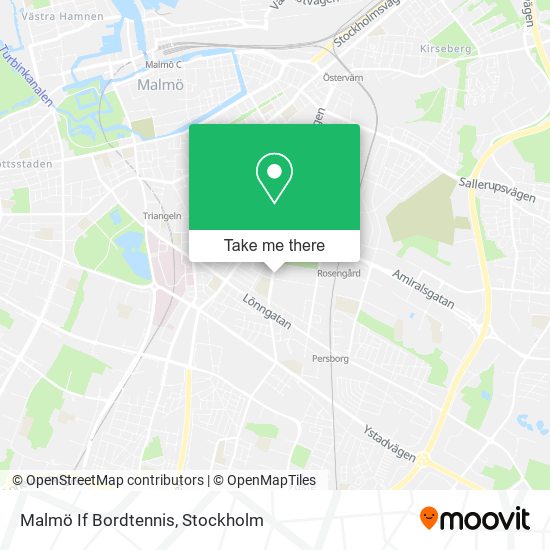 Malmö If Bordtennis map