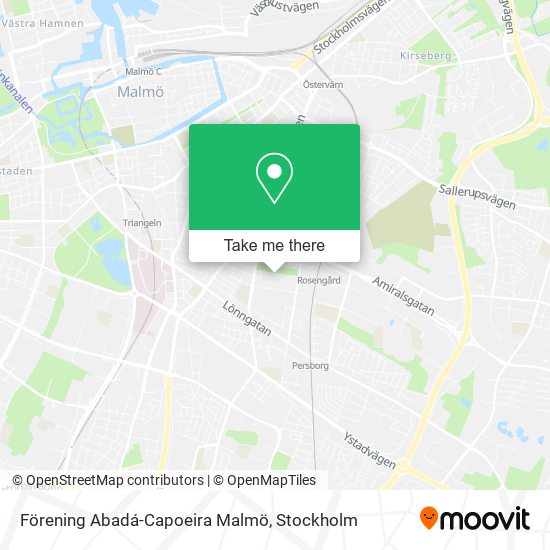 Förening Abadá-Capoeira Malmö map