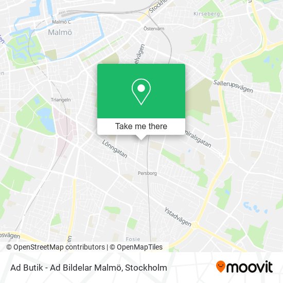 Ad Butik - Ad Bildelar Malmö map