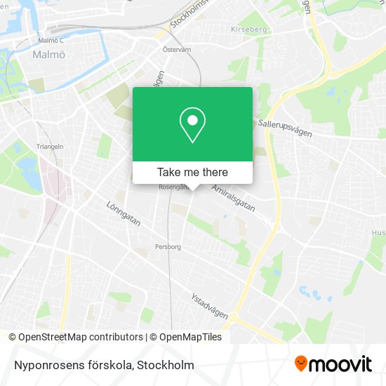 Nyponrosens förskola map