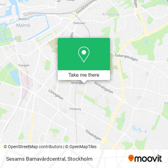 Sesams Barnavårdcentral map
