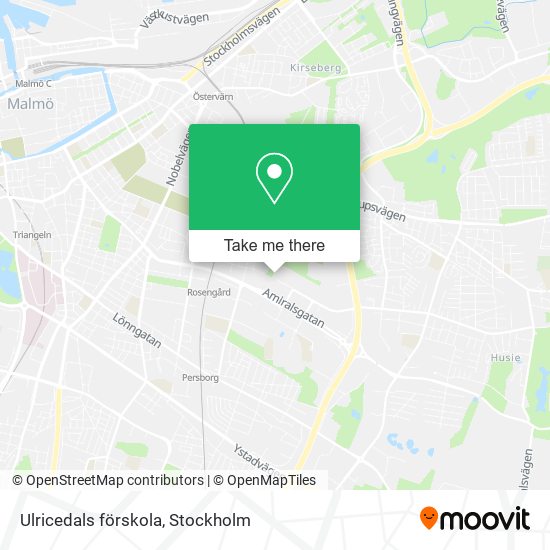 Ulricedals förskola map