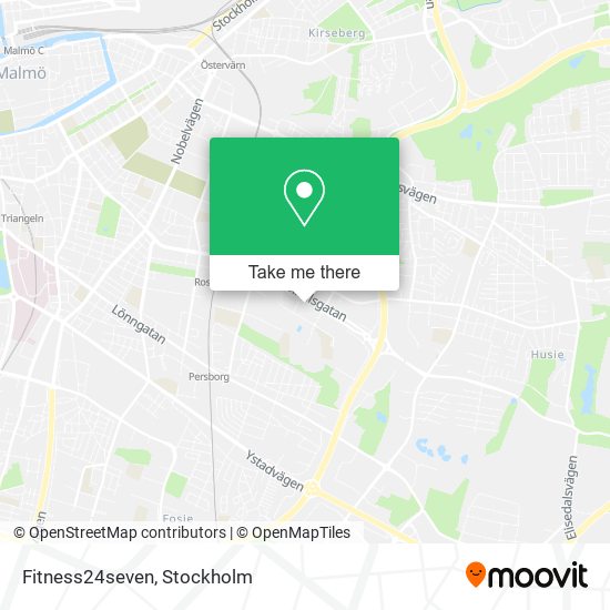 Fitness24seven map