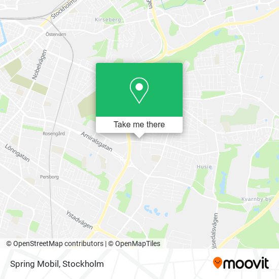 Spring Mobil map