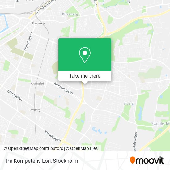 Pa Kompetens Lön map