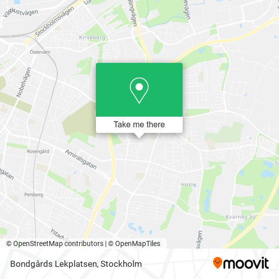 Bondgårds Lekplatsen map