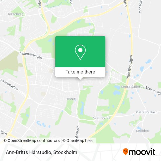 Ann-Britts Hårstudio map