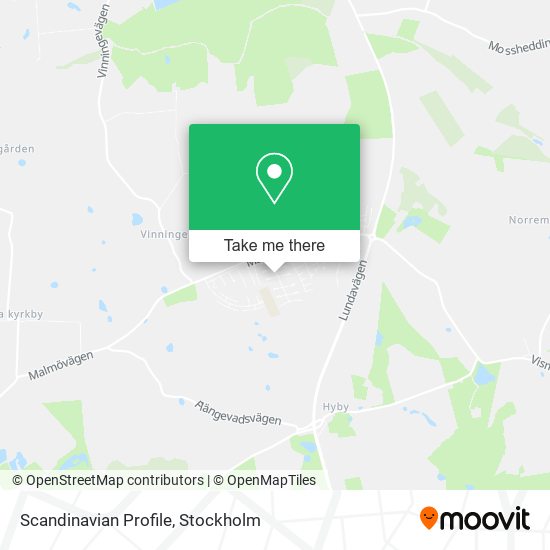 Scandinavian Profile map