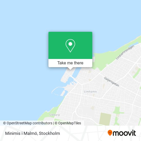 Minimis i Malmö map